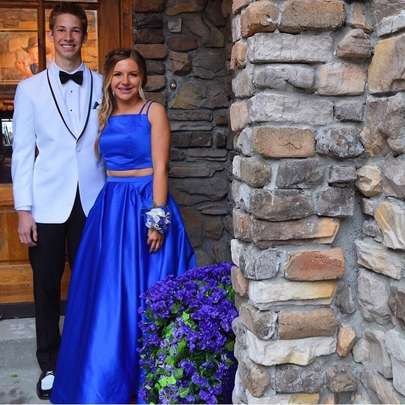 Sherri Hill Dresses & Skirts - Sherri Hill Royal Blue Ballgown